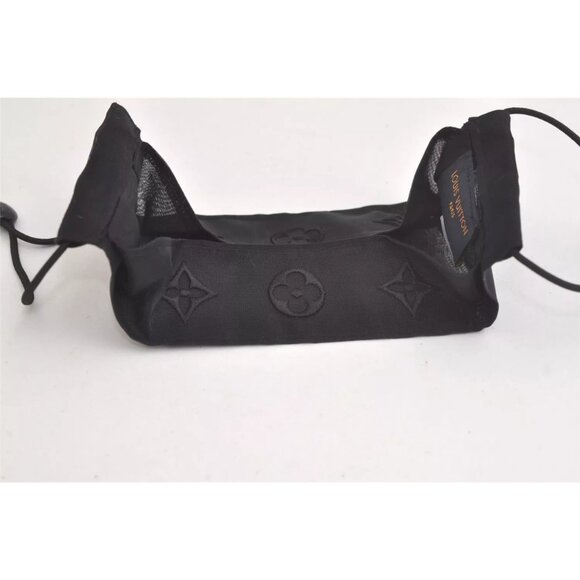 VVIP $1299 Authentic LOUIS VUITTON Made in ITALY Unisex Black Face Mask JAPAN - Picture 7 of 12